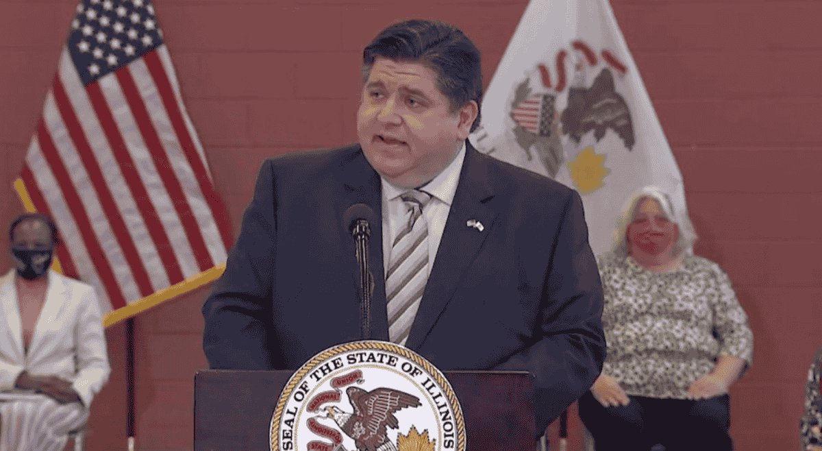 Pritzker speaking on IL CRA after signing
